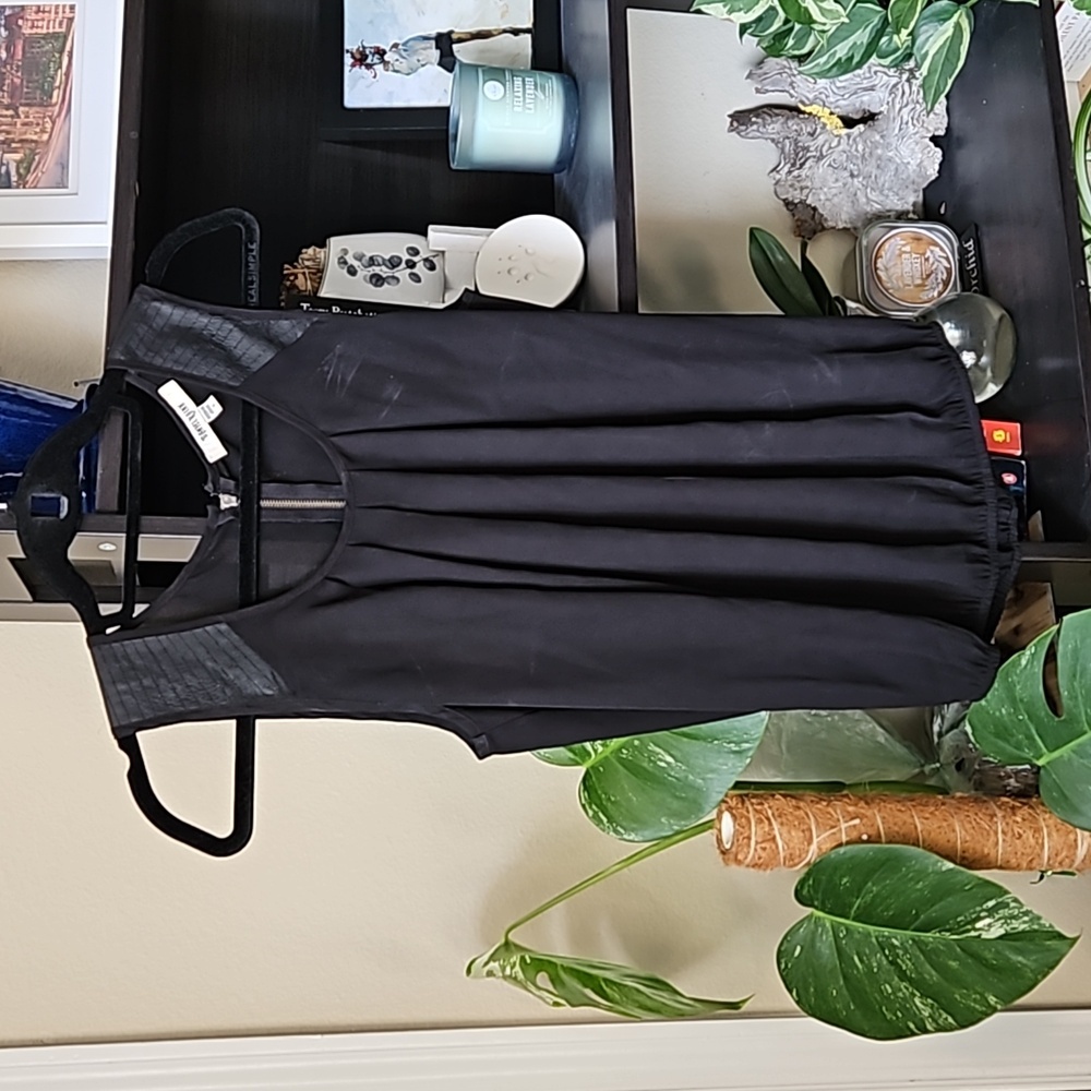 Daniel Rainn Tank Top with Faux Leather